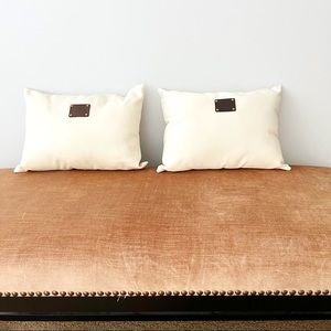 Will Leather Goods Cream Travel Pillows